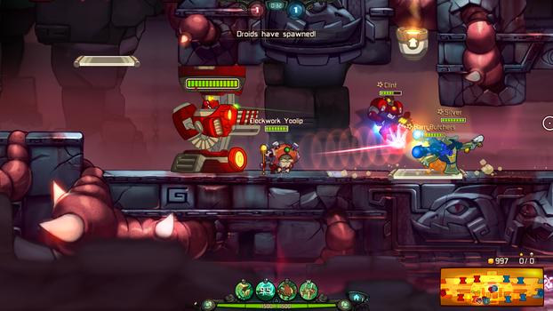 Awesomenauts - Clockwork Yoolip Skin on PC screenshot #3