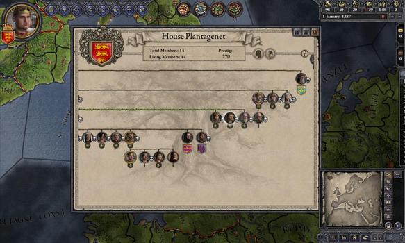 Crusader Kings II - Dynasty Shields DLC on PC screenshot #5
