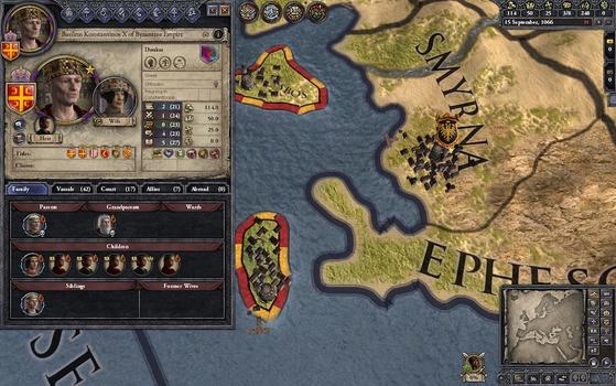 Crusader Kings II: Songs of Byzantium on PC screenshot #3