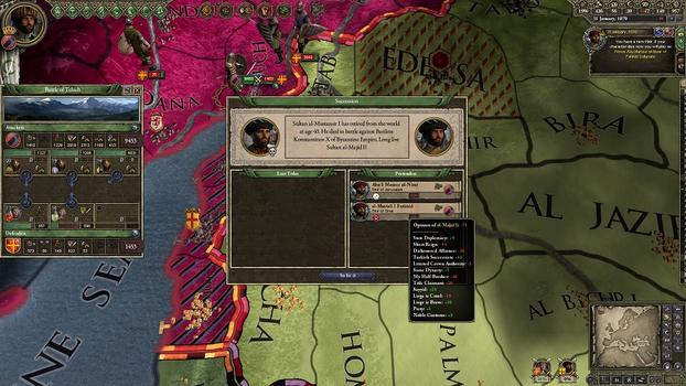 Crusader Kings II: Sword of Islam on PC screenshot #3