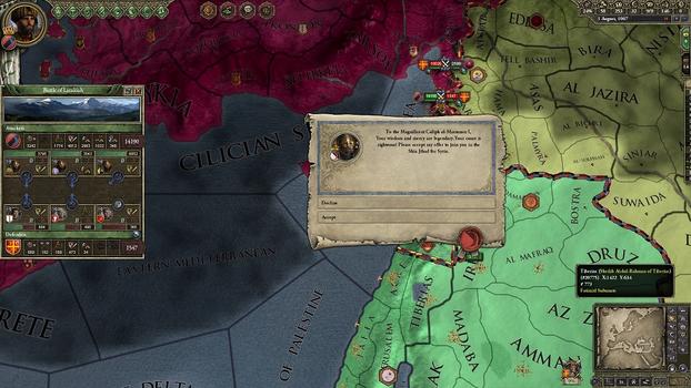 Crusader Kings II: Sword of Islam on PC screenshot #2
