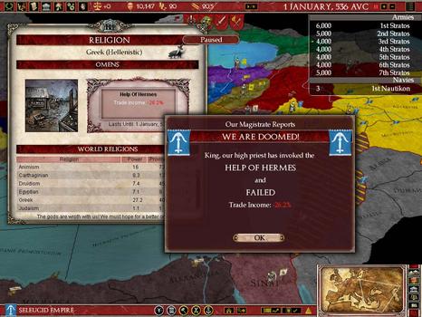 Europa Universalis: Rome Gold on PC screenshot #1