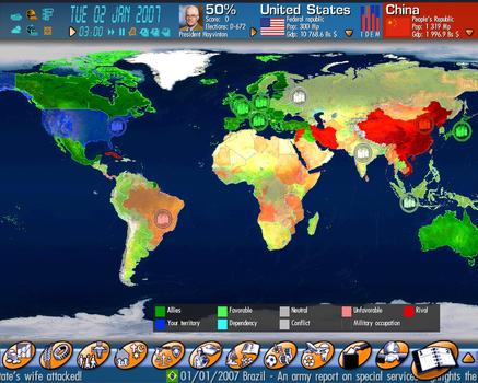 Geopolitical Simulator 2009 on PC screenshot #5