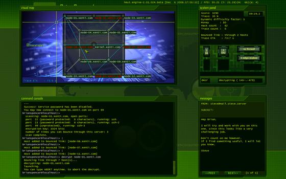 Hacker Evolution Untold on PC screenshot #2