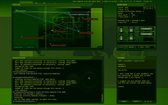 Hacker Evolution Untold on PC screenshot #3