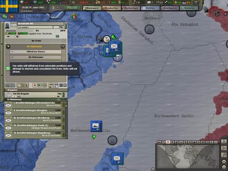Hearts of Iron III: Semper fi on PC screenshot #5