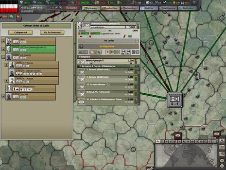 Hearts of Iron III: Semper fi on PC screenshot #4