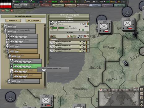 Hearts of Iron III: Semper fi on PC screenshot #3