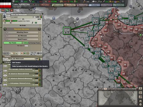 Hearts of Iron III: Semper fi on PC screenshot #1