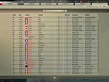 Hearts of Iron II on PC screenshot #1