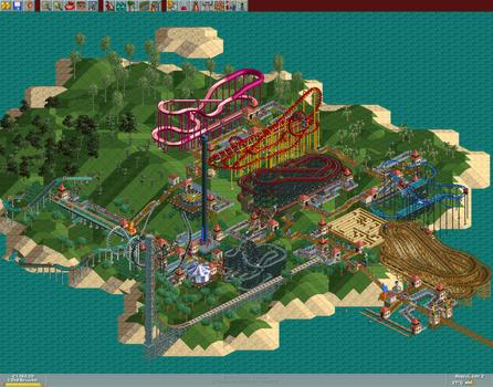 RollerCoaster Tycoon: Deluxe on PC screenshot #1