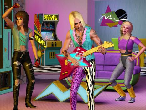 The Sims 3: 70s 80s & 90s Stuff Pack (NA) on PC screenshot #5