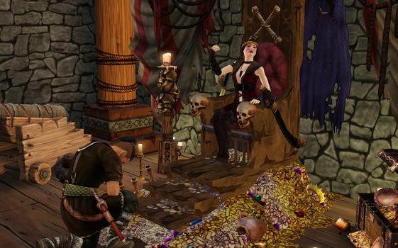 The Sims: Medieval - Pirates & Nobles (NA) on PC screenshot #4