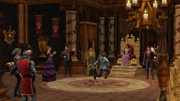 The Sims: Medieval - Pirates & Nobles (NA) on PC screenshot #1