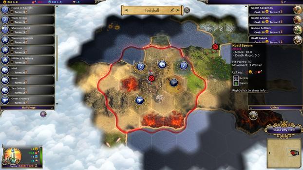 Warlock: Master of the Arcane - Power of the Serpent DLC on PC screenshot #3