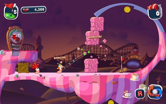Worms Crazy Golf on PC screenshot #5